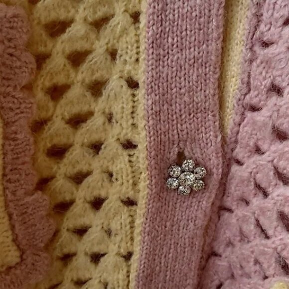 BNWT Assymetric Zara Knit Cardigan - Size Large - Picture 3 of 8